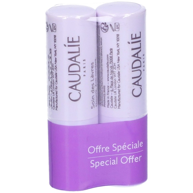 Immagine reale di Caudalie Vinotherapist Trattamento Labbra Stick 2x4,5g Immagine reale di Caudalie Vinotherapist Trattamento Labbra Stick 2x4,5g