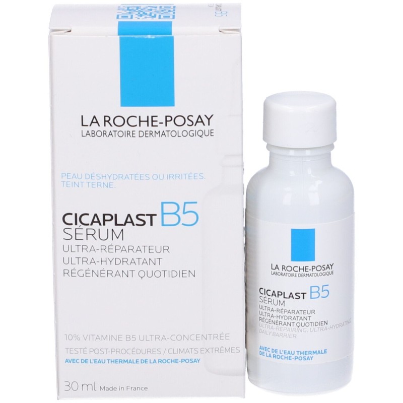 Scatola originale del prodotto La Roche Posay Cicaplast B5 Siero Viso Idratante 30ml