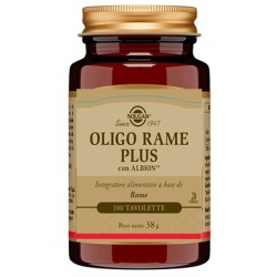 Aspetto del prodotto Solgar Oligo Rame Plus 100 Compresse Aspetto del prodotto Solgar Oligo Rame Plus 100 Compresse