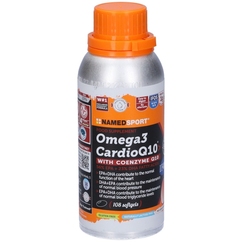 Aspetto del prodotto Omega3 CardioQ10 per Salute Cardiaca 108 Softgels Aspetto del prodotto Omega3 CardioQ10 per Salute Cardiaca 108 Softgels