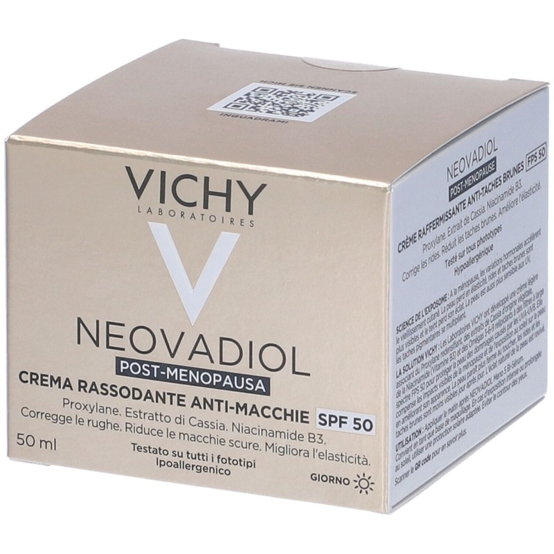 Foto esplicativa di Vichy Neovadiol Crema Rassodante Anti Macchie con Protezione SPF50 50ml Foto esplicativa di Vichy Neovadiol Crema Rassodante Anti Macchie con Protezione SPF50 50ml