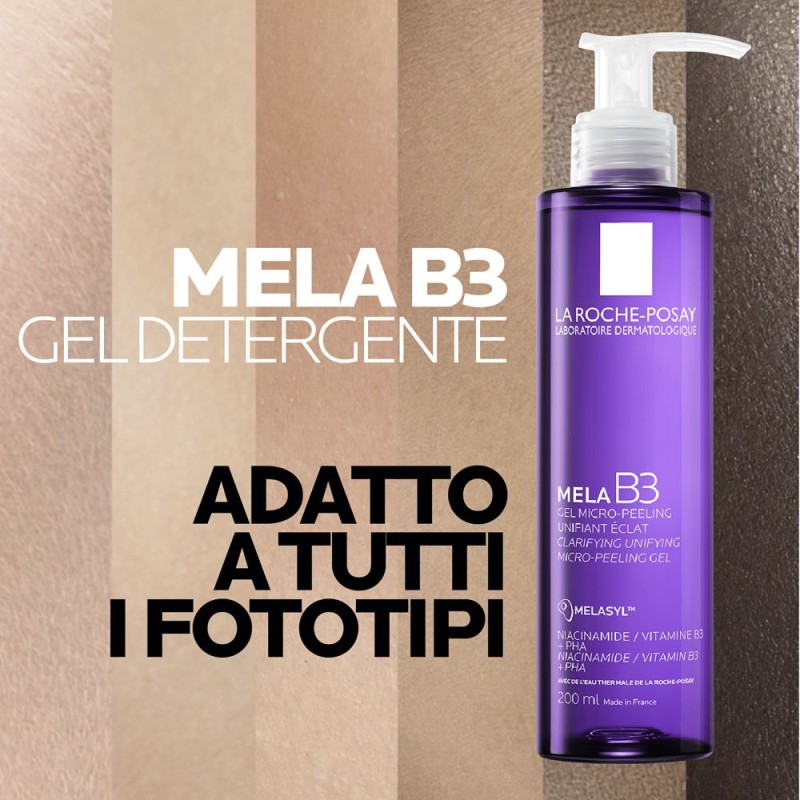 Confezione sigillata di La Roche Posay Mela B3 Gel Detergente Viso Antimacchie 200ml Confezione sigillata di La Roche Posay Mela B3 Gel Detergente Viso Antimacchie 200ml