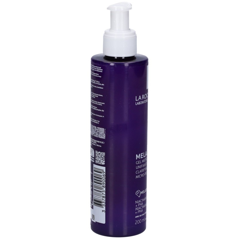 Foto esplicativa di La Roche Posay Mela B3 Gel Detergente Viso Antimacchie 200ml Foto esplicativa di La Roche Posay Mela B3 Gel Detergente Viso Antimacchie 200ml