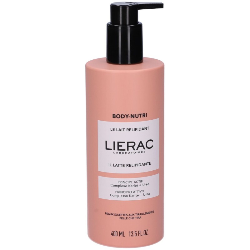 Packaging del prodotto Lierac Body Nutri Latte Idratante per il Corpo 400 ml Packaging del prodotto Lierac Body Nutri Latte Idratante per il Corpo 400 ml