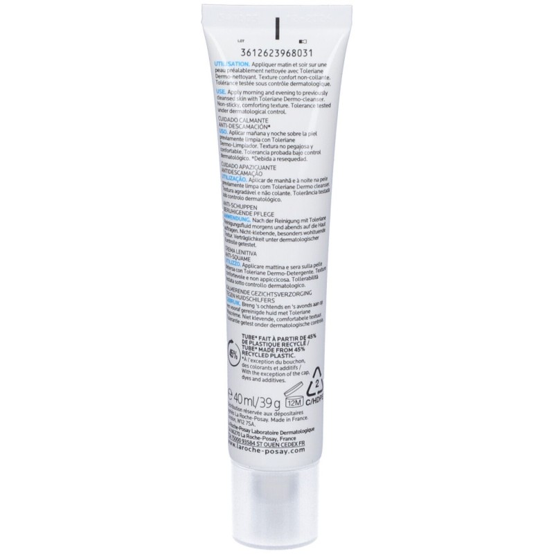 Packaging del prodotto La Roche Posay Toleriane Kerium DS Concentrato Viso per Pelle Seborroica 40 ml Packaging del prodotto La Roche Posay Toleriane Kerium DS Concentrato Viso per Pelle Seborroica 40 ml