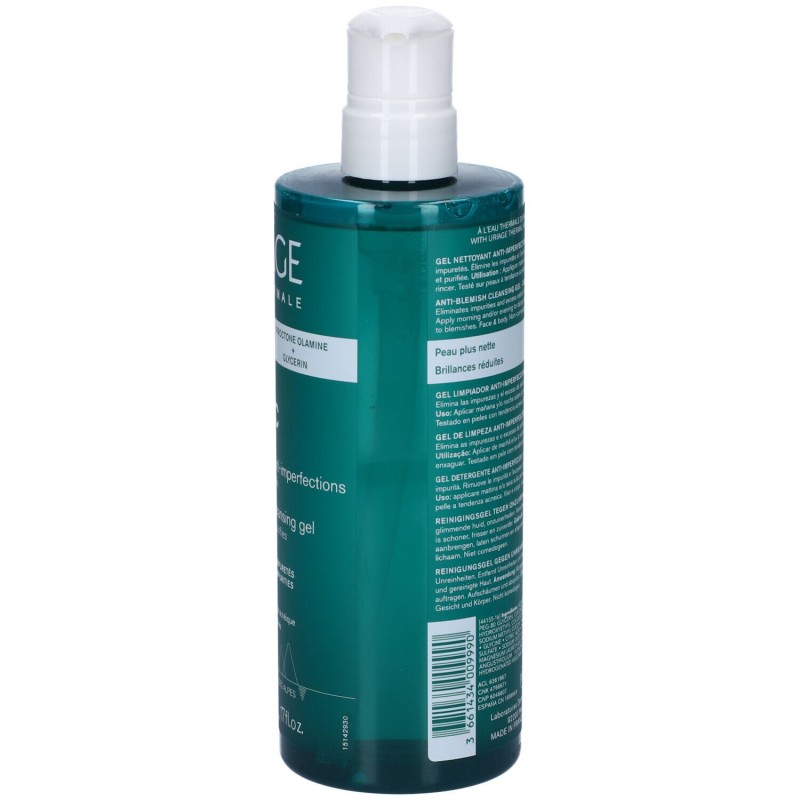 Aspetto del prodotto Uriage Hyseac Gel Detergente per Acne 500ml Aspetto del prodotto Uriage Hyseac Gel Detergente per Acne 500ml