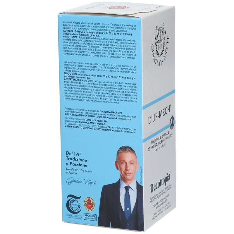 Visualizzazione chiara di Decottopia Diurmech Integratore per Ritenzione Idrica 500ml Visualizzazione chiara di Decottopia Diurmech Integratore per Ritenzione Idrica 500ml