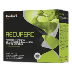 Foto ravvicinata di Ethicsport Recupero per Recupero Post-Allenamento 20 Buste da 16,5g Foto ravvicinata di Ethicsport Recupero per Recupero Post-Allenamento 20 Buste da 16,5g