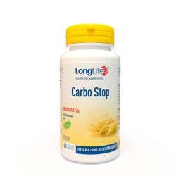 Packaging integro del prodotto Longlife Carbo Stop Integratore per Metabolismo dei Carboidrati 60 Tavolette Packaging integro del prodotto Longlife Carbo Stop Integratore per Metabolismo dei Carboidrati 60 Tavolette