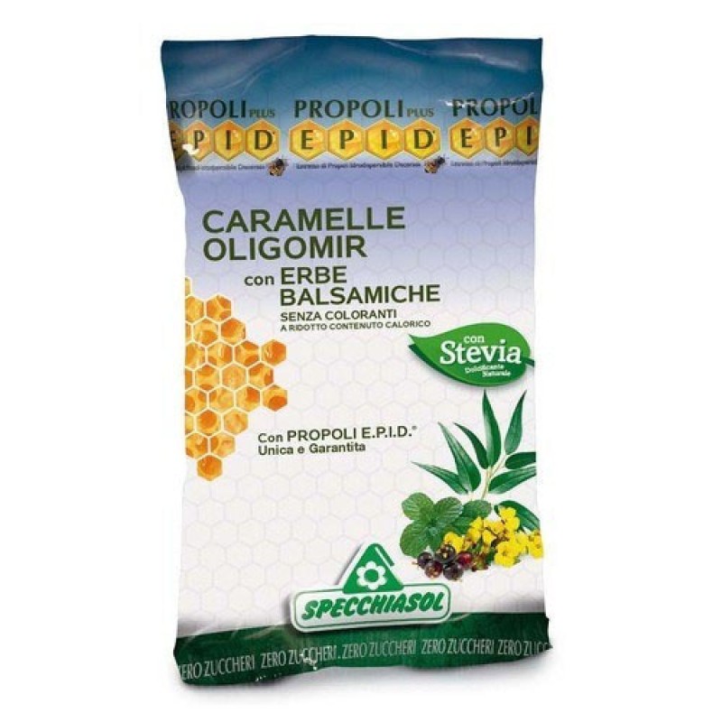 Pack ufficiale del prodotto Specchiasol Epid Oligomir Caramelle 24 Balsamiche Pack ufficiale del prodotto Specchiasol Epid Oligomir Caramelle 24 Balsamiche