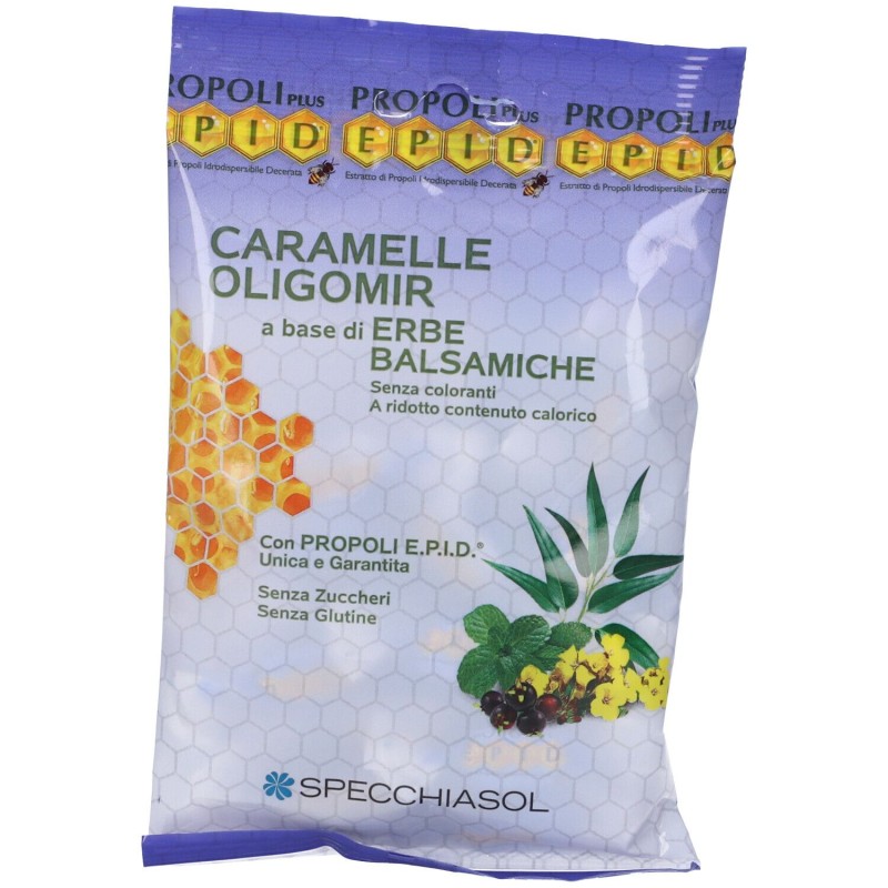 Aspetto del prodotto Specchiasol Epid Oligomir Caramelle 24 Balsamiche Aspetto del prodotto Specchiasol Epid Oligomir Caramelle 24 Balsamiche