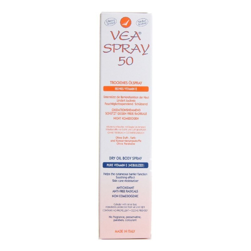 Aspetto del prodotto Vea Spray Ecol Olio Secco 50ml Aspetto del prodotto Vea Spray Ecol Olio Secco 50ml
