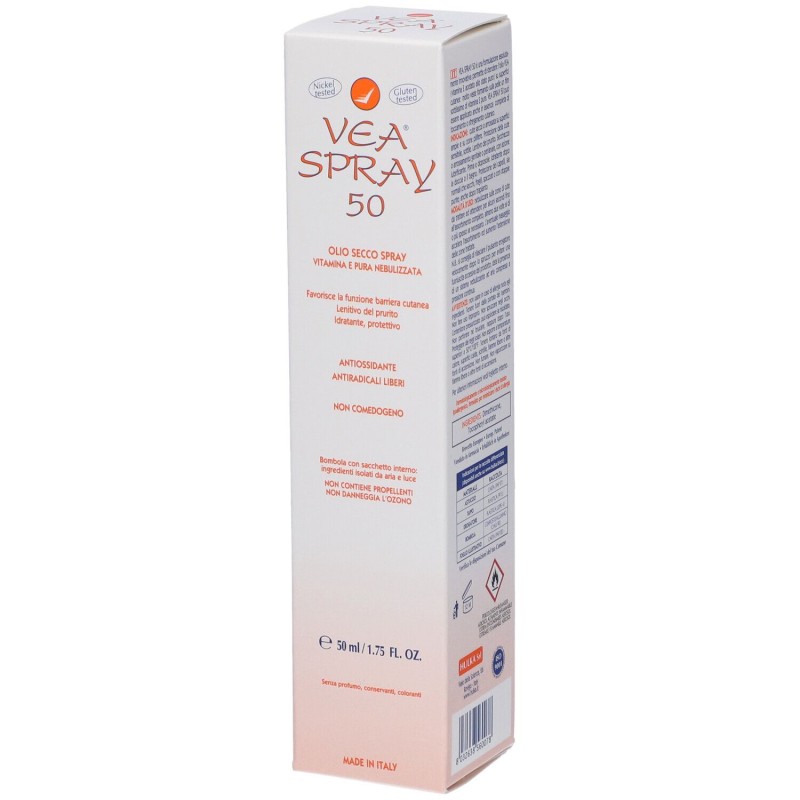 Scatola integra del prodotto Vea Spray Ecol Olio Secco 50ml Scatola integra del prodotto Vea Spray Ecol Olio Secco 50ml