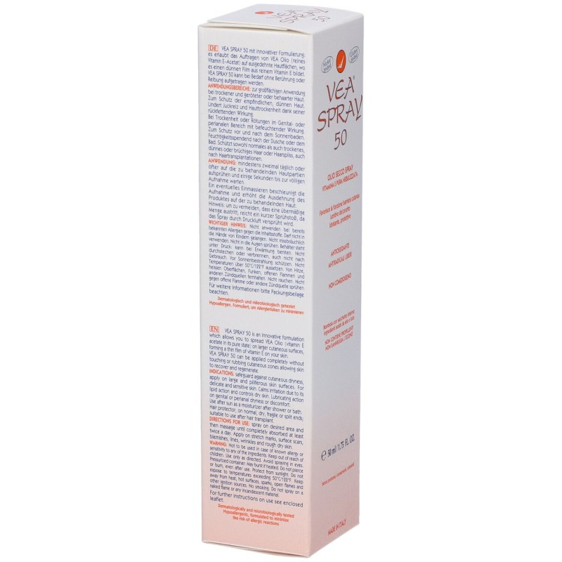 Foto esplicativa di Vea Spray Ecol Olio Secco 50ml Foto esplicativa di Vea Spray Ecol Olio Secco 50ml