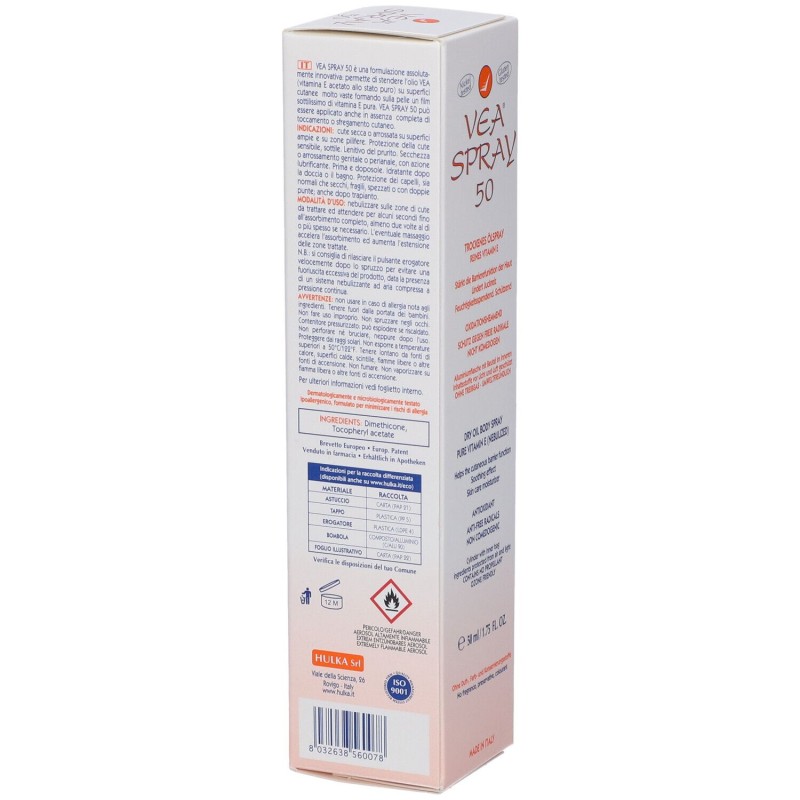 Visualizzazione chiara di Vea Spray Ecol Olio Secco 50ml Visualizzazione chiara di Vea Spray Ecol Olio Secco 50ml