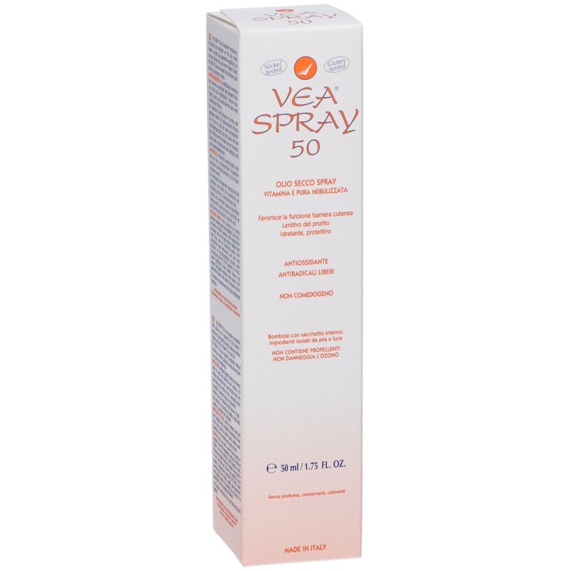 Packaging integro del prodotto Vea Spray Ecol Olio Secco 50ml Packaging integro del prodotto Vea Spray Ecol Olio Secco 50ml