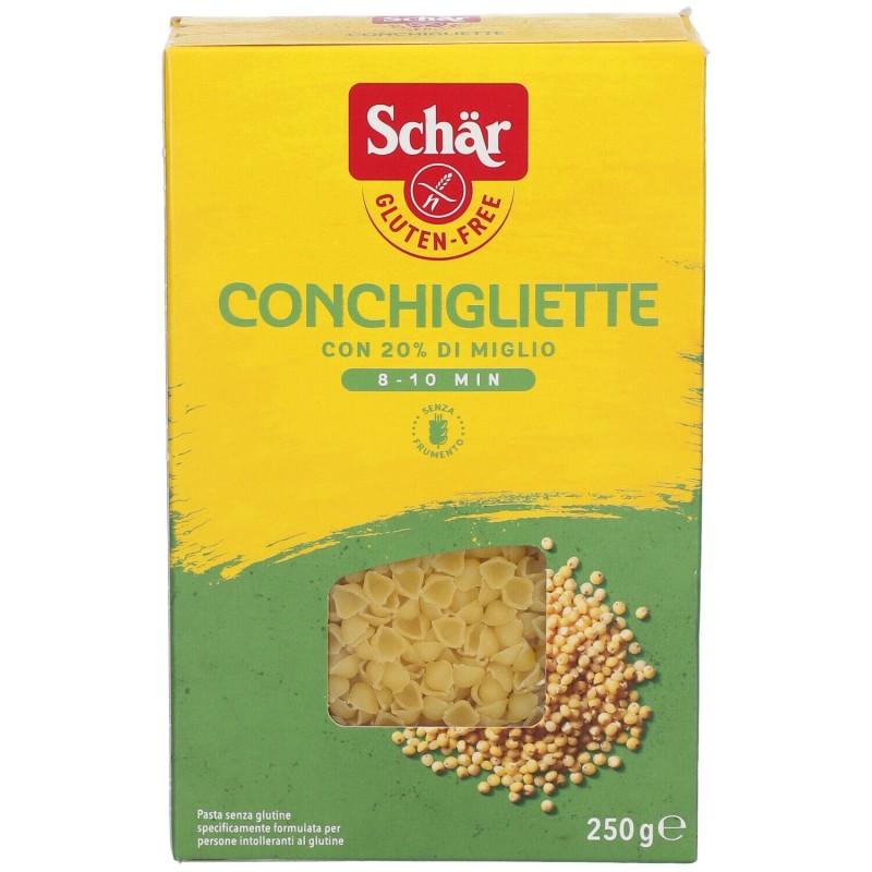 Pack ufficiale del prodotto Schar Conchigliette Senza Glutine 250g Pack ufficiale del prodotto Schar Conchigliette Senza Glutine 250g