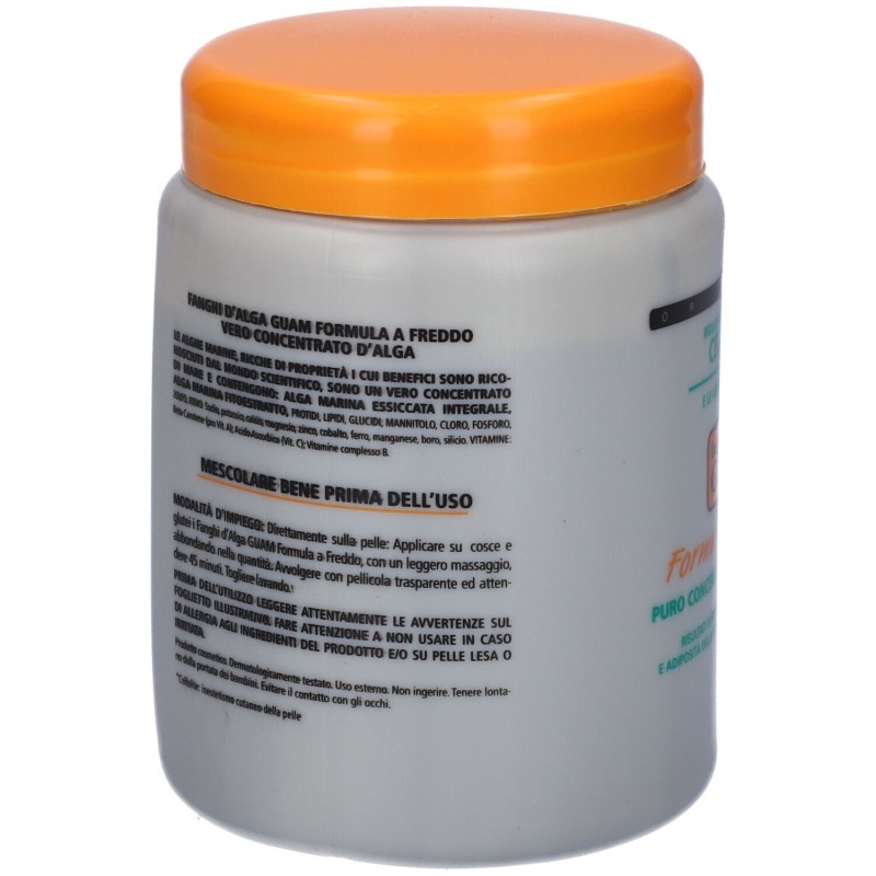 Pack ufficiale del prodotto Guam Fango Alga Azione A Freddo Anticellulite 1 Kg