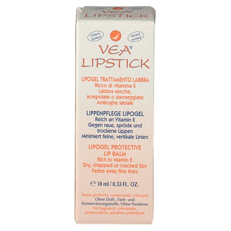 Immagine reale di Vea Lipstick Lipogel Trattamento Labbra 10ml