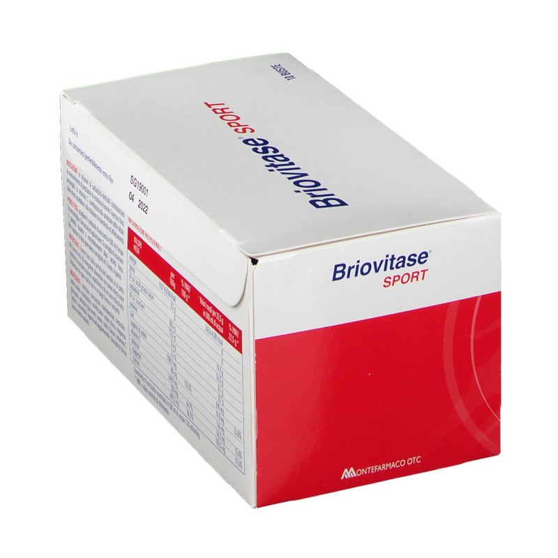 Foto illustrativa del packaging di Briovitase Sport Integratore Ricostituente Sport e Attività Fisica 10 Bustine Foto illustrativa del packaging di Briovitase Sport Integratore Ricostituente Sport e Attività Fisica 10 Bustine