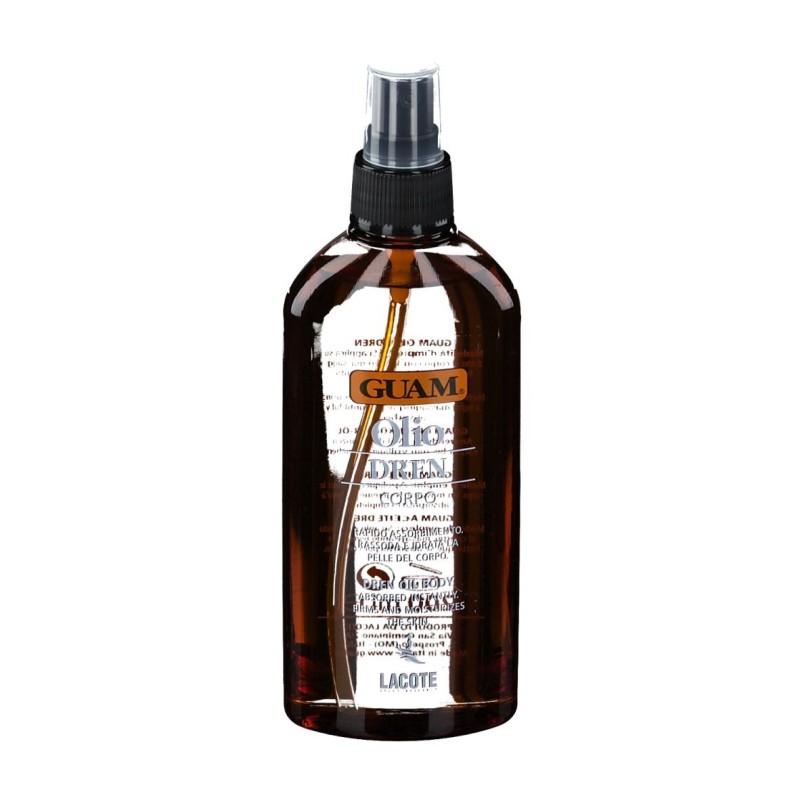 Scatola originale del prodotto Guam Dren Olio Corpo Anticellulite Drenante 200 ml Scatola originale del prodotto Guam Dren Olio Corpo Anticellulite Drenante 200 ml
