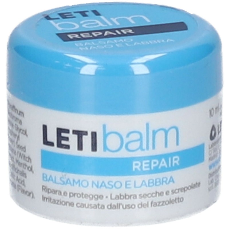 Presentazione grafica di Letibalm Adulti Balsamo Naso e Labbra 10ml Presentazione grafica di Letibalm Adulti Balsamo Naso e Labbra 10ml