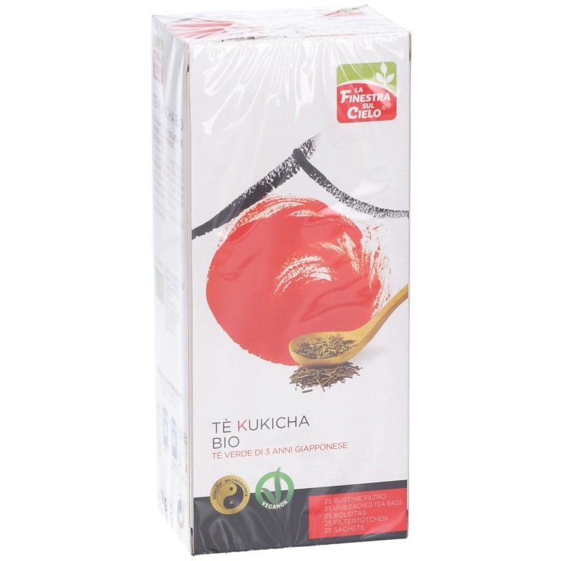 Aspetto del prodotto TÈ KUKICHA BIO per Riduzione Teina 25 Bustine Filtro 42 g Aspetto del prodotto TÈ KUKICHA BIO per Riduzione Teina 25 Bustine Filtro 42 g