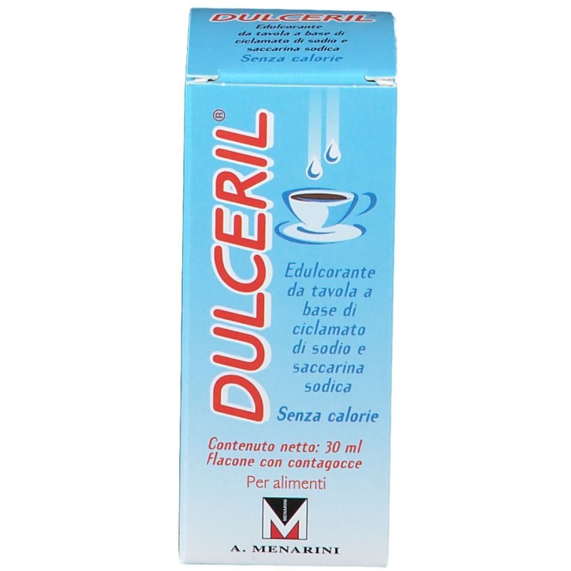 Confezione sigillata di Dulceril Gocce per Dolcificare Senza Calorie 30ml Confezione sigillata di Dulceril Gocce per Dolcificare Senza Calorie 30ml