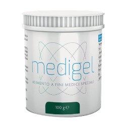 Packaging del prodotto Medigel per Aumentare Viscosità Alimenti Liquidi 100 g Packaging del prodotto Medigel per Aumentare Viscosità Alimenti Liquidi 100 g
