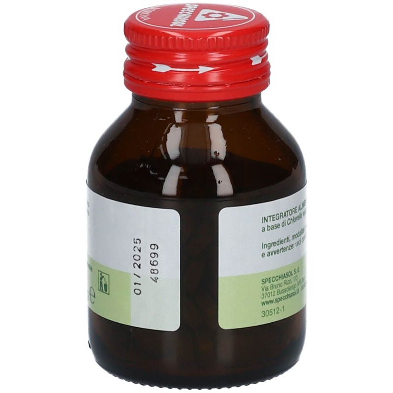 Scatola originale del prodotto Specchiasol Algavit Chlorella Integratore 120 Tavolette Scatola originale del prodotto Specchiasol Algavit Chlorella Integratore 120 Tavolette