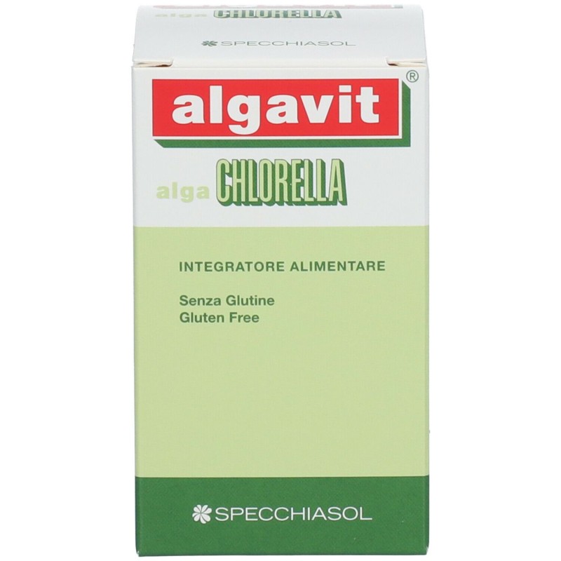 Immagine reale di Specchiasol Algavit Chlorella Integratore 120 Tavolette Immagine reale di Specchiasol Algavit Chlorella Integratore 120 Tavolette