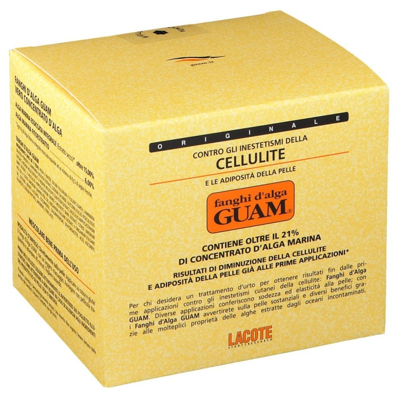 Pack ufficiale del prodotto Guam Fango Alga Anticellulite 500 grammi