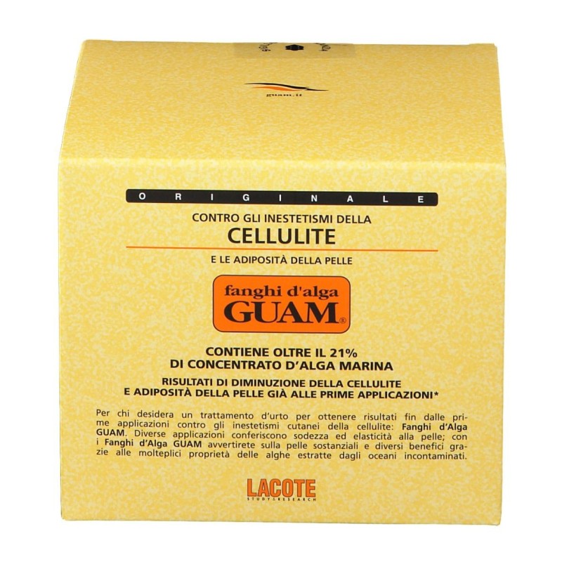 Packaging del prodotto Guam Fango Alga Anticellulite 500 grammi
