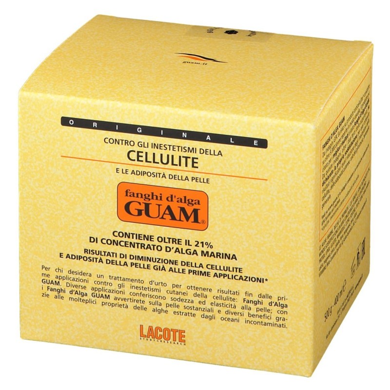 Visualizzazione chiara di Guam Fango Alga Anticellulite 500 grammi