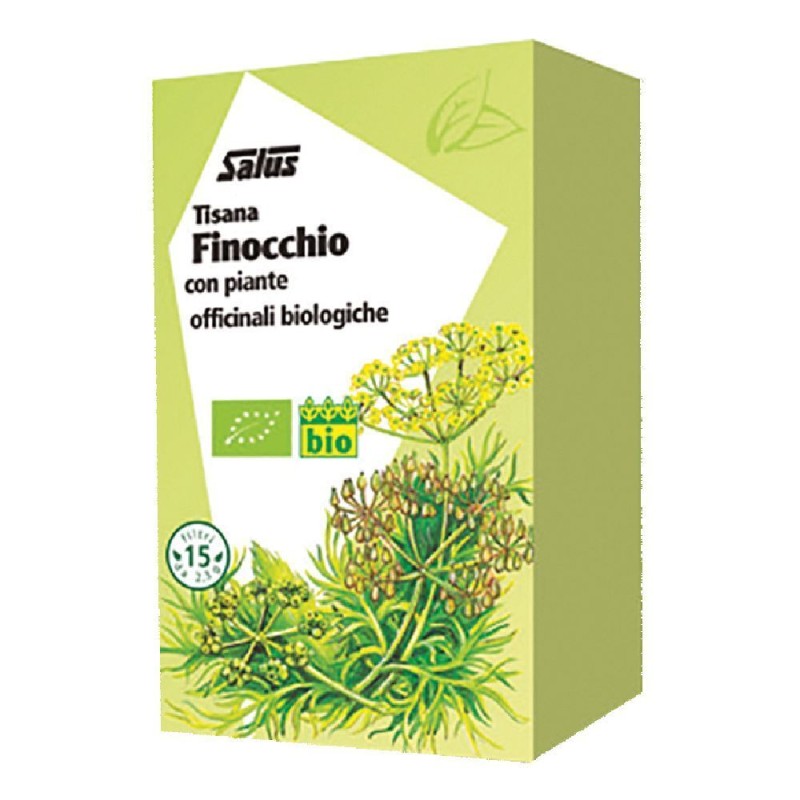 Pack ufficiale del prodotto Salus Finocchio Tisana Bio per Benessere Intestino 15 Filtri Pack ufficiale del prodotto Salus Finocchio Tisana Bio per Benessere Intestino 15 Filtri