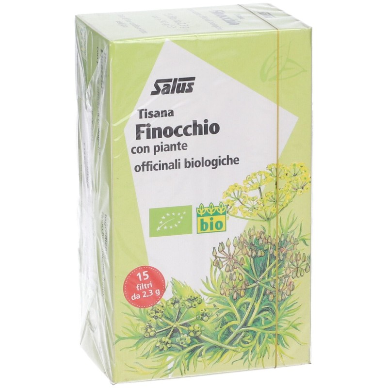Scatola originale del prodotto Salus Finocchio Tisana Bio per Benessere Intestino 15 Filtri Scatola originale del prodotto Salus Finocchio Tisana Bio per Benessere Intestino 15 Filtri