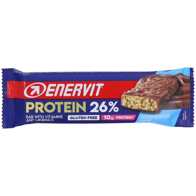 Packaging integro del prodotto Enervit Power Sport Barretta Gusto Cocco 40 Gr Packaging integro del prodotto Enervit Power Sport Barretta Gusto Cocco 40 Gr