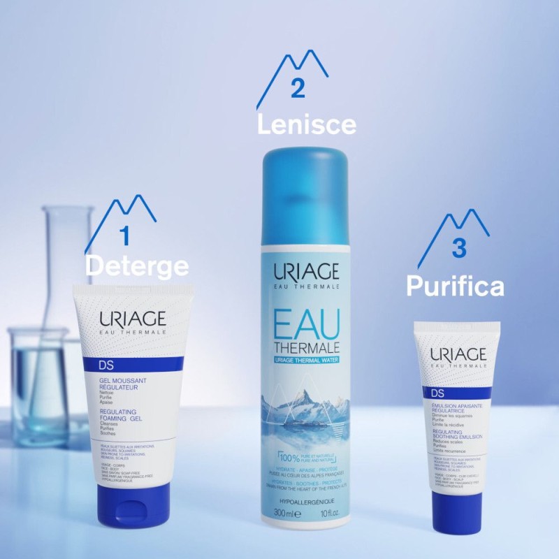Foto ravvicinata di Uriage Ds Emulsione per Irritazioni e Desquamazione 40ml Foto ravvicinata di Uriage Ds Emulsione per Irritazioni e Desquamazione 40ml
