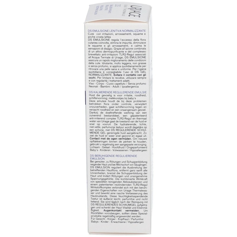 Confezione sigillata di Uriage Ds Emulsione per Irritazioni e Desquamazione 40ml Confezione sigillata di Uriage Ds Emulsione per Irritazioni e Desquamazione 40ml