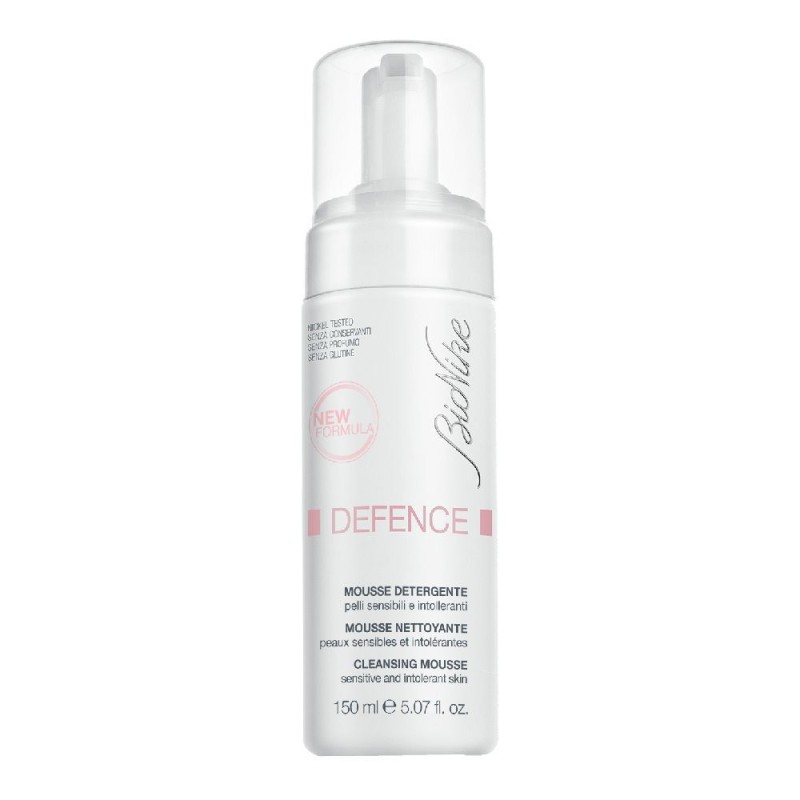 Scatola integra del prodotto Bionike Defence Acqua Mousse Detergente Pelle Sensibile 150 ml Scatola integra del prodotto Bionike Defence Acqua Mousse Detergente Pelle Sensibile 150 ml