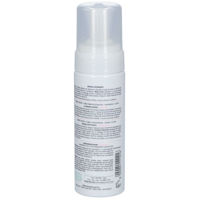 Visualizzazione chiara di Bionike Defence Acqua Mousse Detergente Pelle Sensibile 150 ml Visualizzazione chiara di Bionike Defence Acqua Mousse Detergente Pelle Sensibile 150 ml