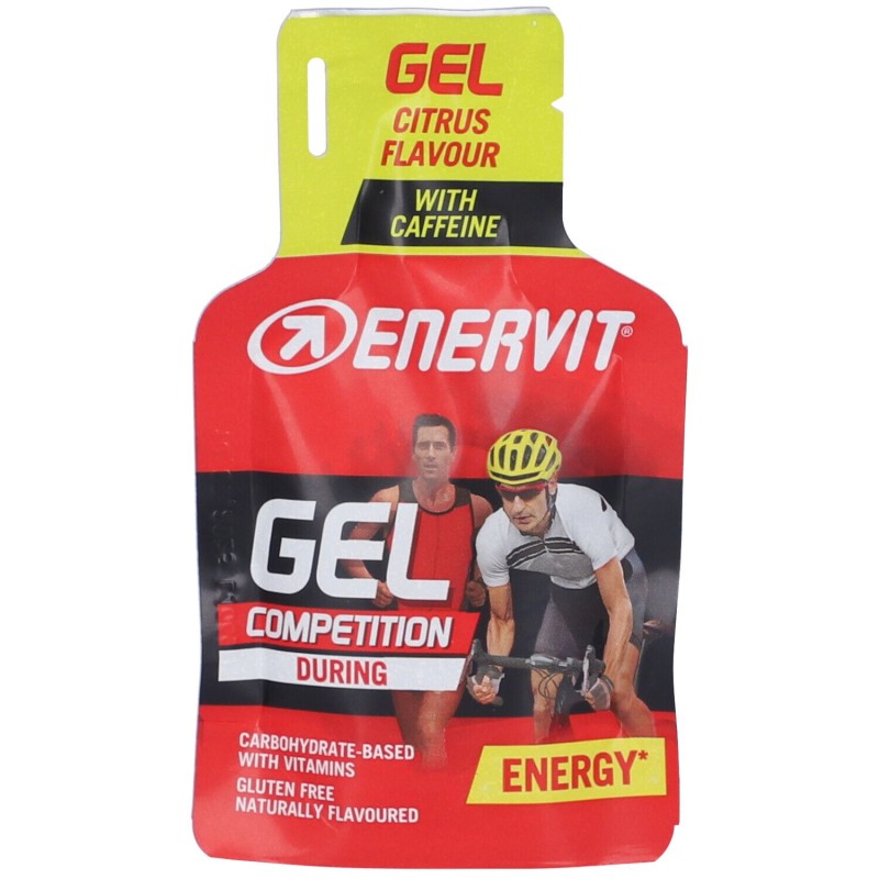 Confezione commerciale diEnervitene Sport Gel Agrumi Busta 25 Ml Confezione commerciale diEnervitene Sport Gel Agrumi Busta 25 Ml