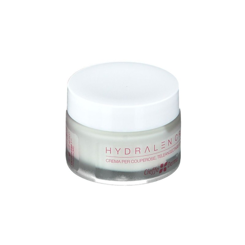 Foto illustrativa del packaging di Hydralen Crema per Couperose e Pelli Sensibili 50ml Foto illustrativa del packaging di Hydralen Crema per Couperose e Pelli Sensibili 50ml