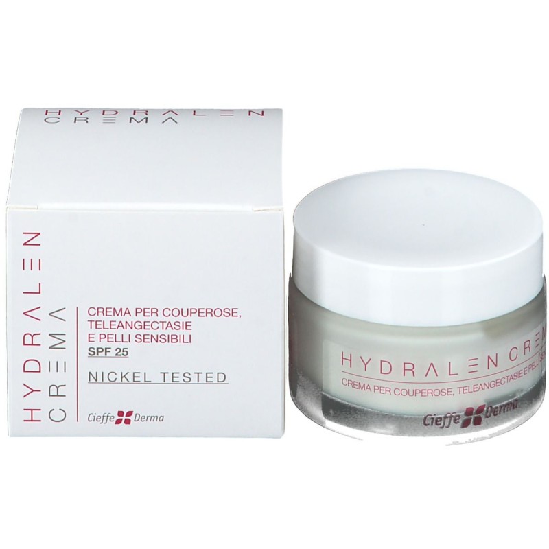 Dettaglio del packaging di Hydralen Crema per Couperose e Pelli Sensibili 50ml Dettaglio del packaging di Hydralen Crema per Couperose e Pelli Sensibili 50ml