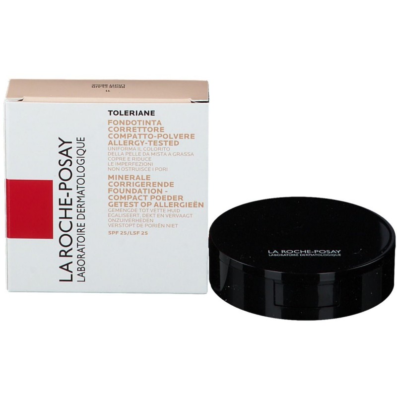 Pack ufficiale del prodotto La Roche Posay Toleriane Fondotinta Minerale Compatto Colore 11 9,5 grammi