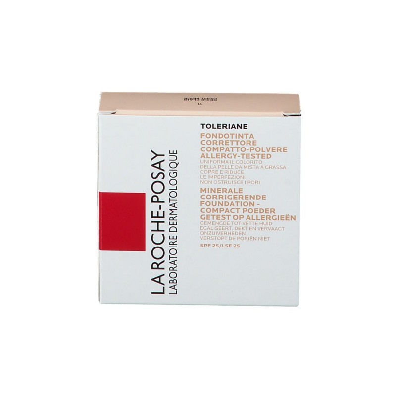 Aspetto del prodotto La Roche Posay Toleriane Fondotinta Minerale Compatto Colore 11 9,5 grammi