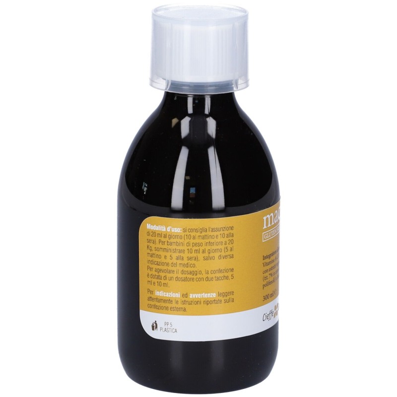 Foto ravvicinata di Macrocea Sciroppo Integratore per Sistema Immunitario 300ml Foto ravvicinata di Macrocea Sciroppo Integratore per Sistema Immunitario 300ml
