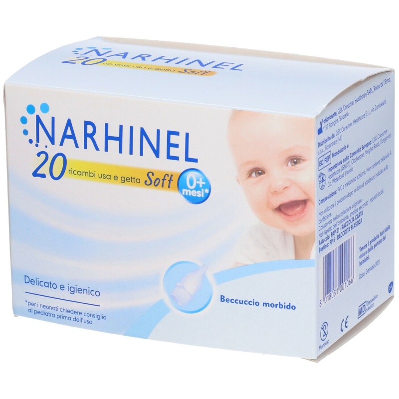 Foto ravvicinata di Narhinel Ricambi Usa e Getta Soft 20 Ricambi Foto ravvicinata di Narhinel Ricambi Usa e Getta Soft 20 Ricambi