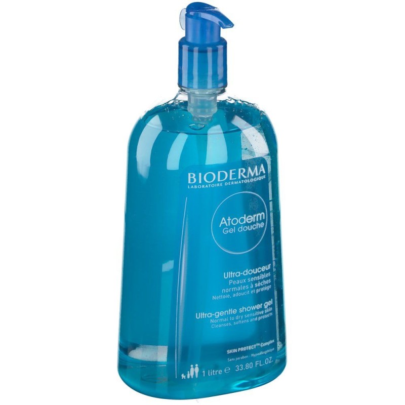 Confezione sigillata di Bioderma Atoderm Gel Douche Detergente Corpo 1 Litro Confezione sigillata di Bioderma Atoderm Gel Douche Detergente Corpo 1 Litro