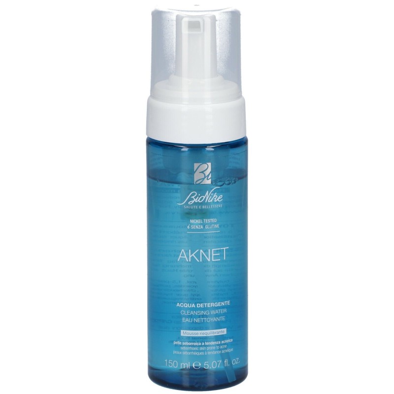 Foto esplicativa di Bionike Aknet Acqua Detergente Riequilibrante Pelli Seborroiche 150ml Foto esplicativa di Bionike Aknet Acqua Detergente Riequilibrante Pelli Seborroiche 150ml